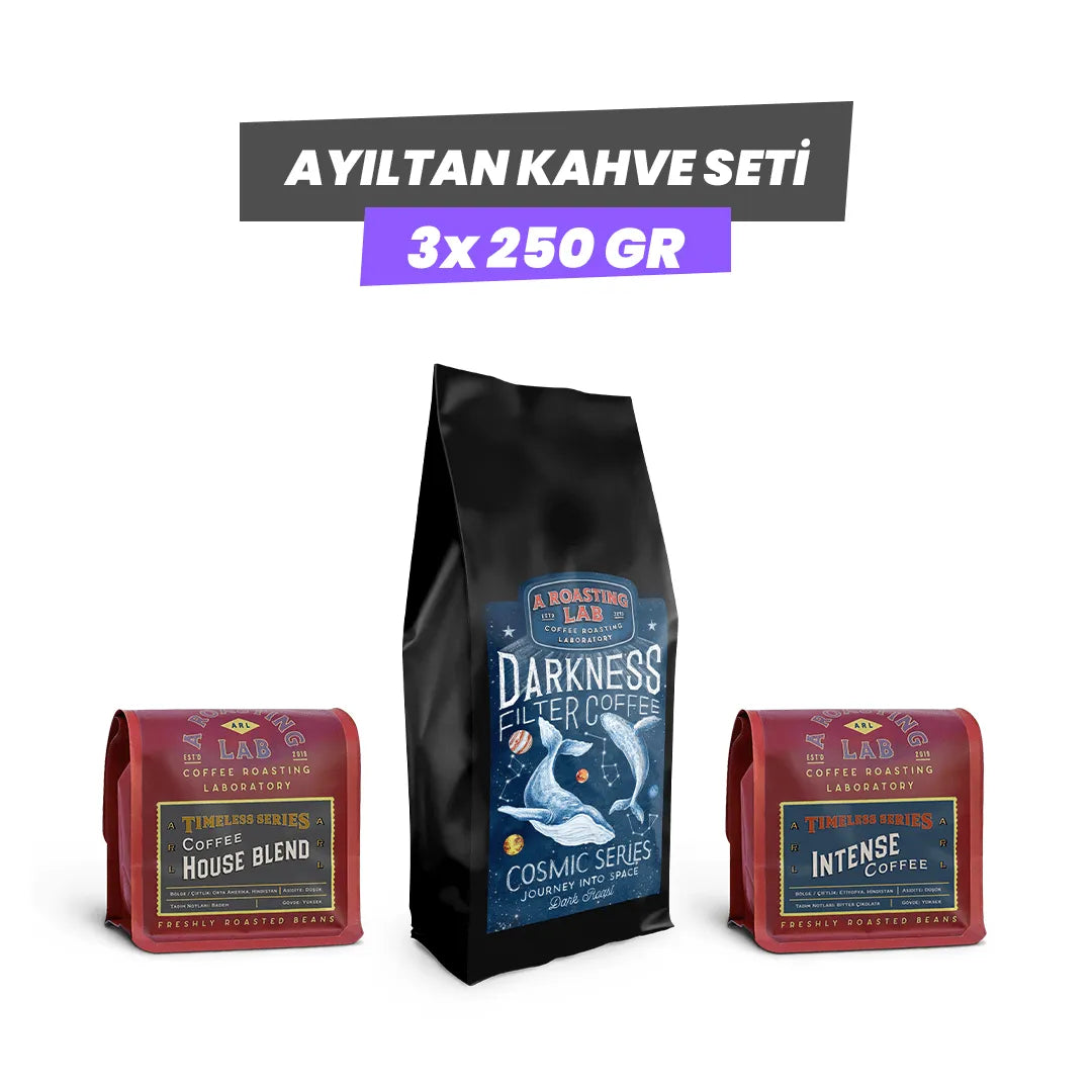 Ayıltan Kahve Seti 3x250