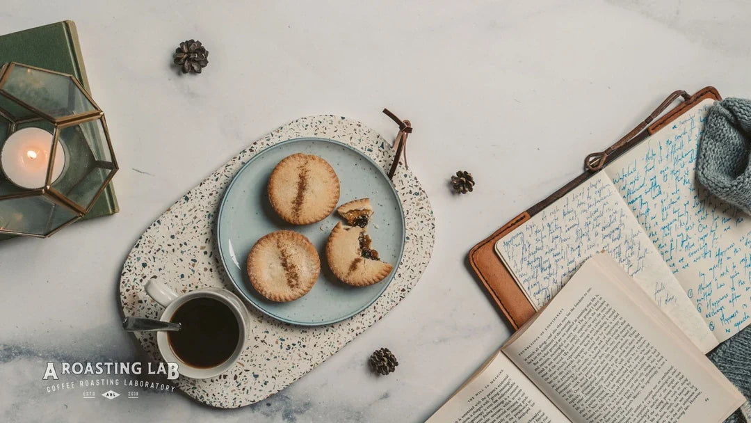 Çekirdek Kahve Görüntülü Kahve Çekirdeği Kurabiyesi