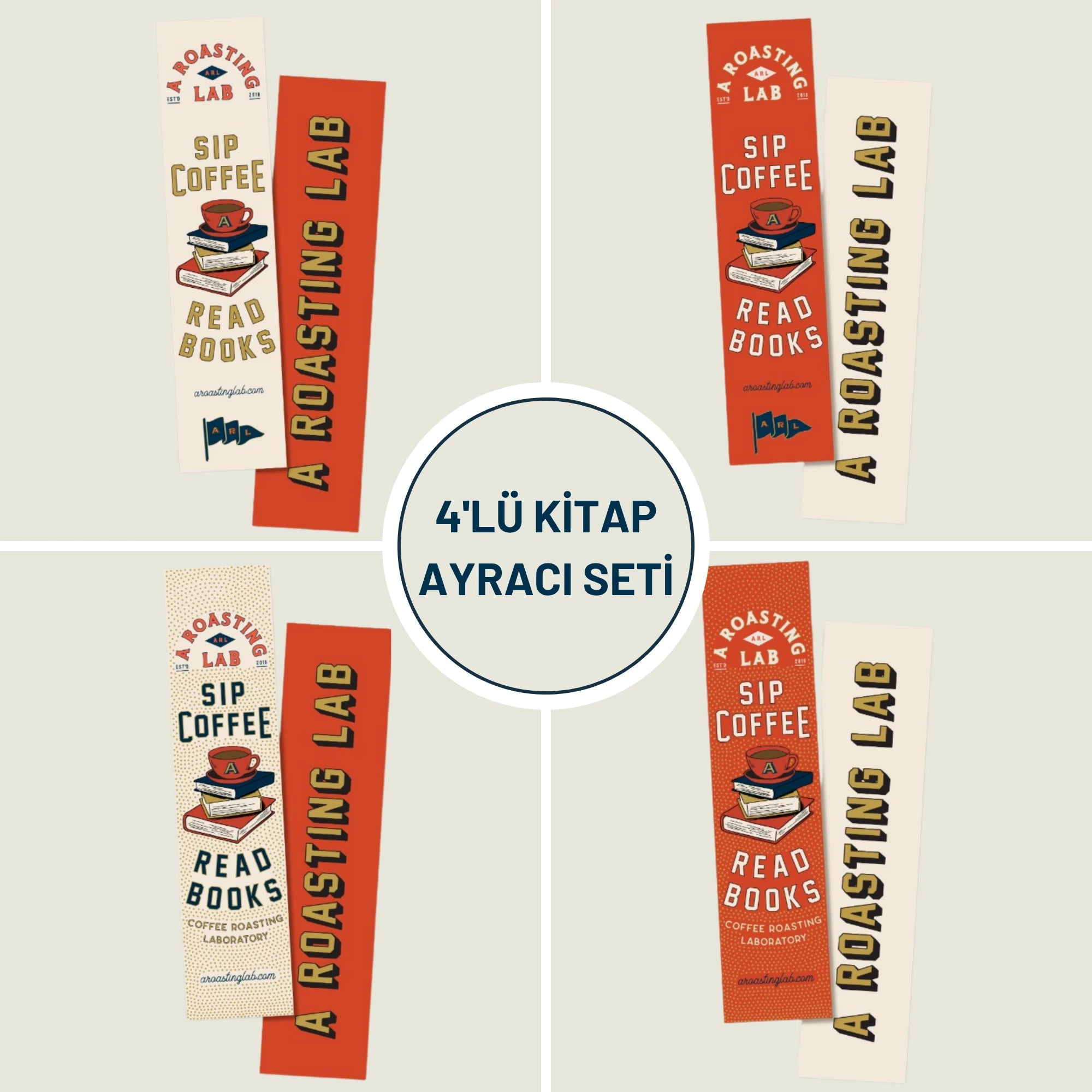 4'lü Kitap Ayracı Seti