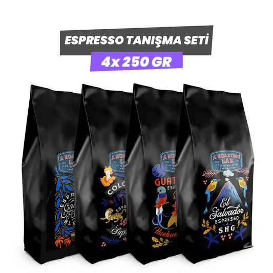 Espresso Kahveler Tanışma Seti 4x250 g