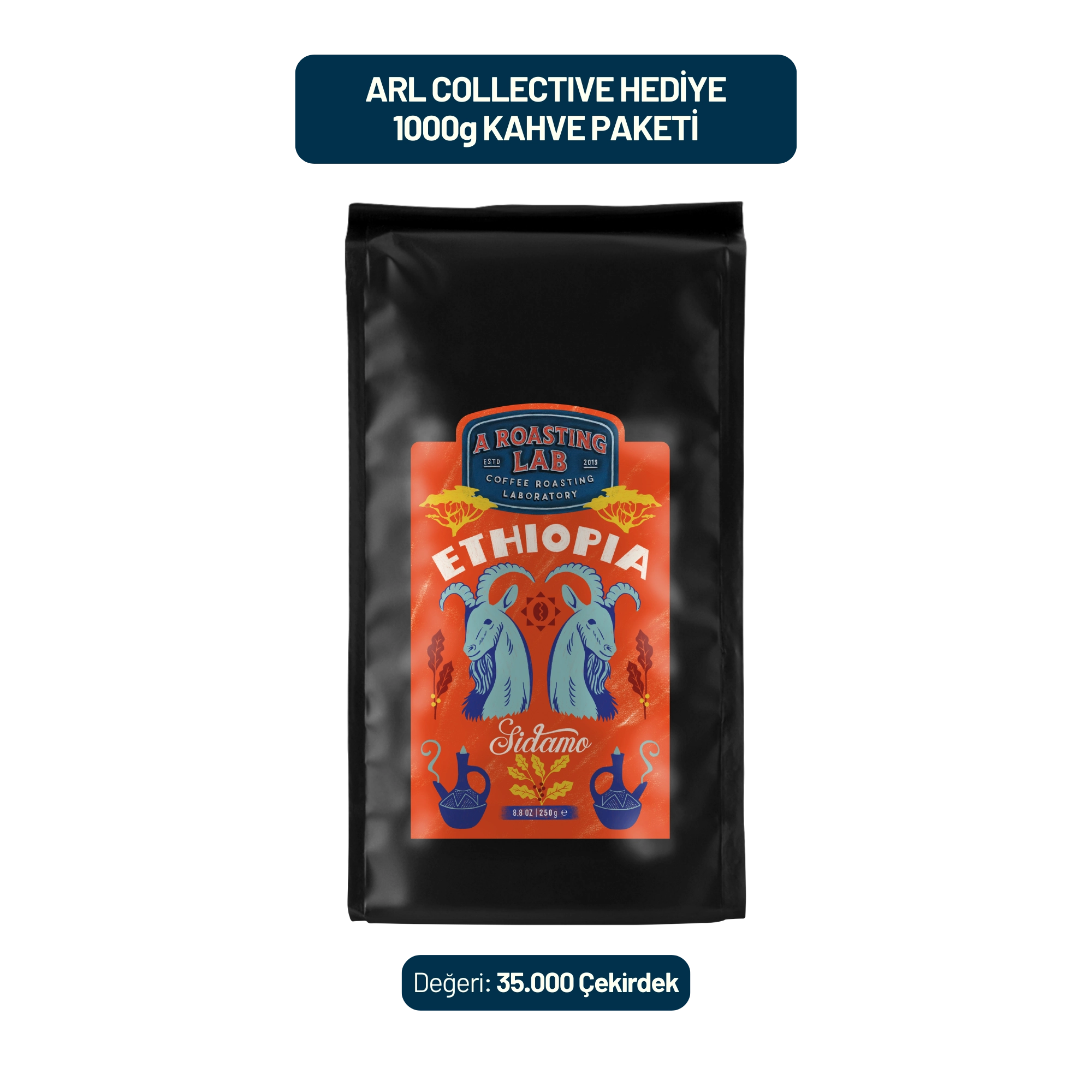 ARL Collective Hediyesi | 1000g Kahve Paketi