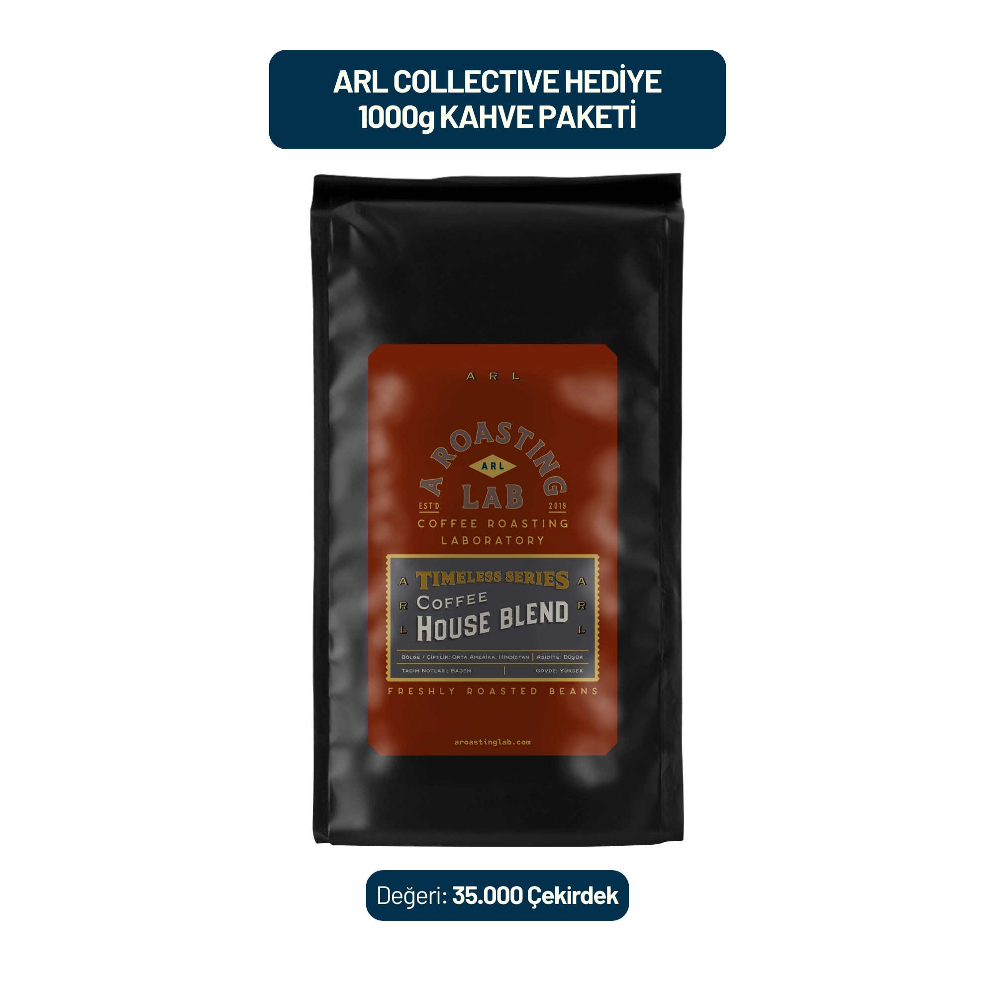 ARL Collective Hediyesi | 1000g Kahve Paketi