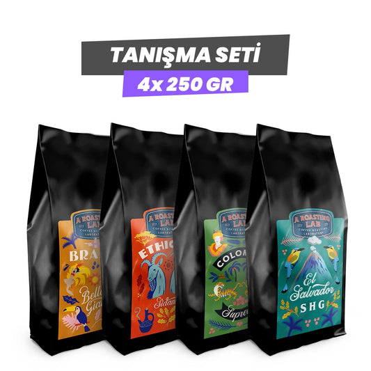 Tanışma Seti Filtre Kahveler 4x250