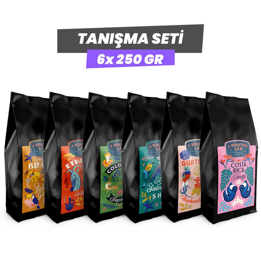 Tanışma Seti Filtre Kahveler 6x250
